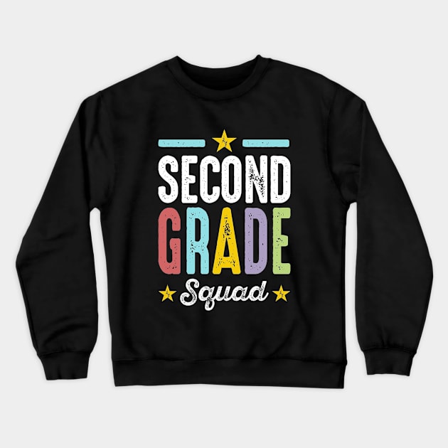 Second Grade Squad Crewneck Sweatshirt by 29 hour design